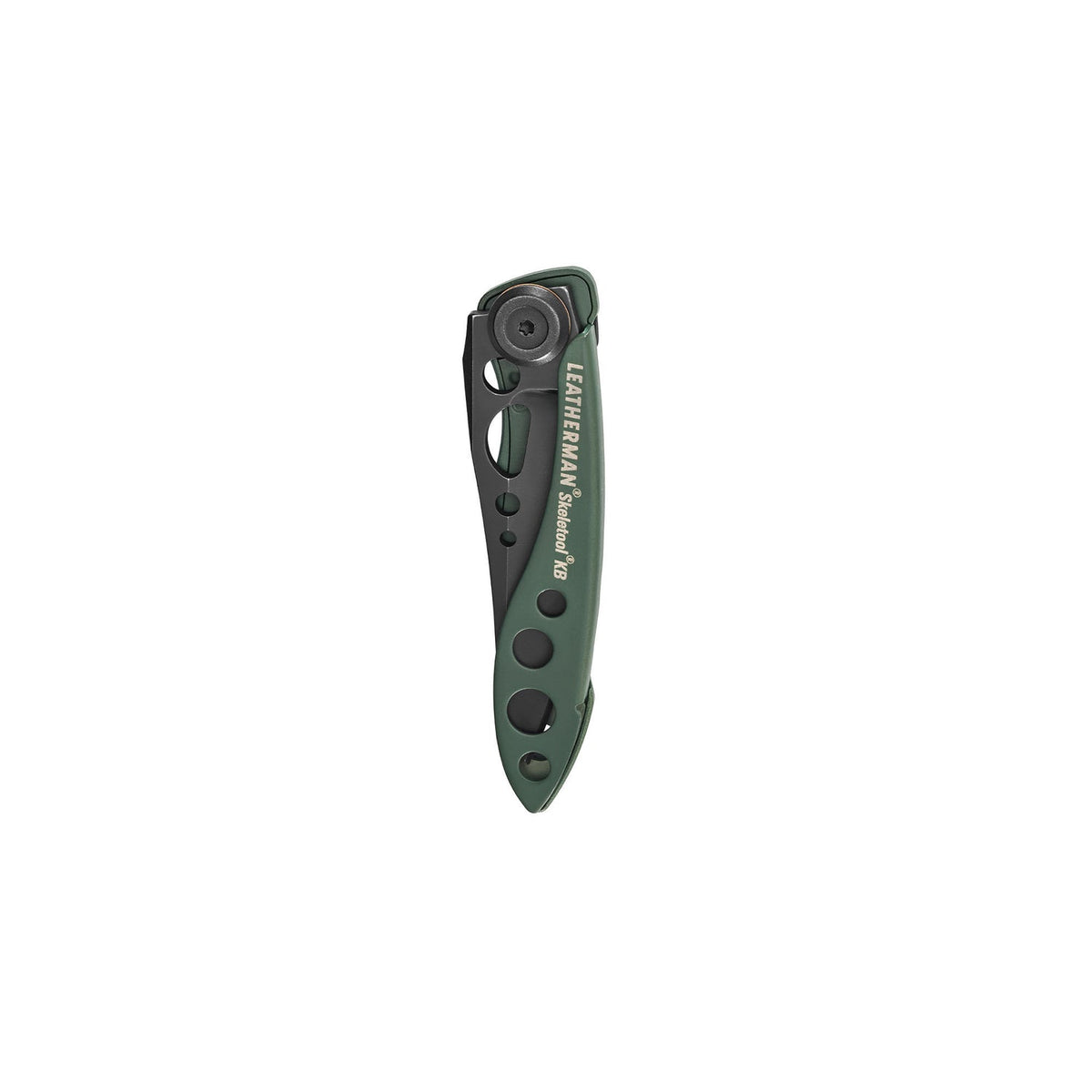 Leatherman Skeletool KB Folding Blade OD Green closed