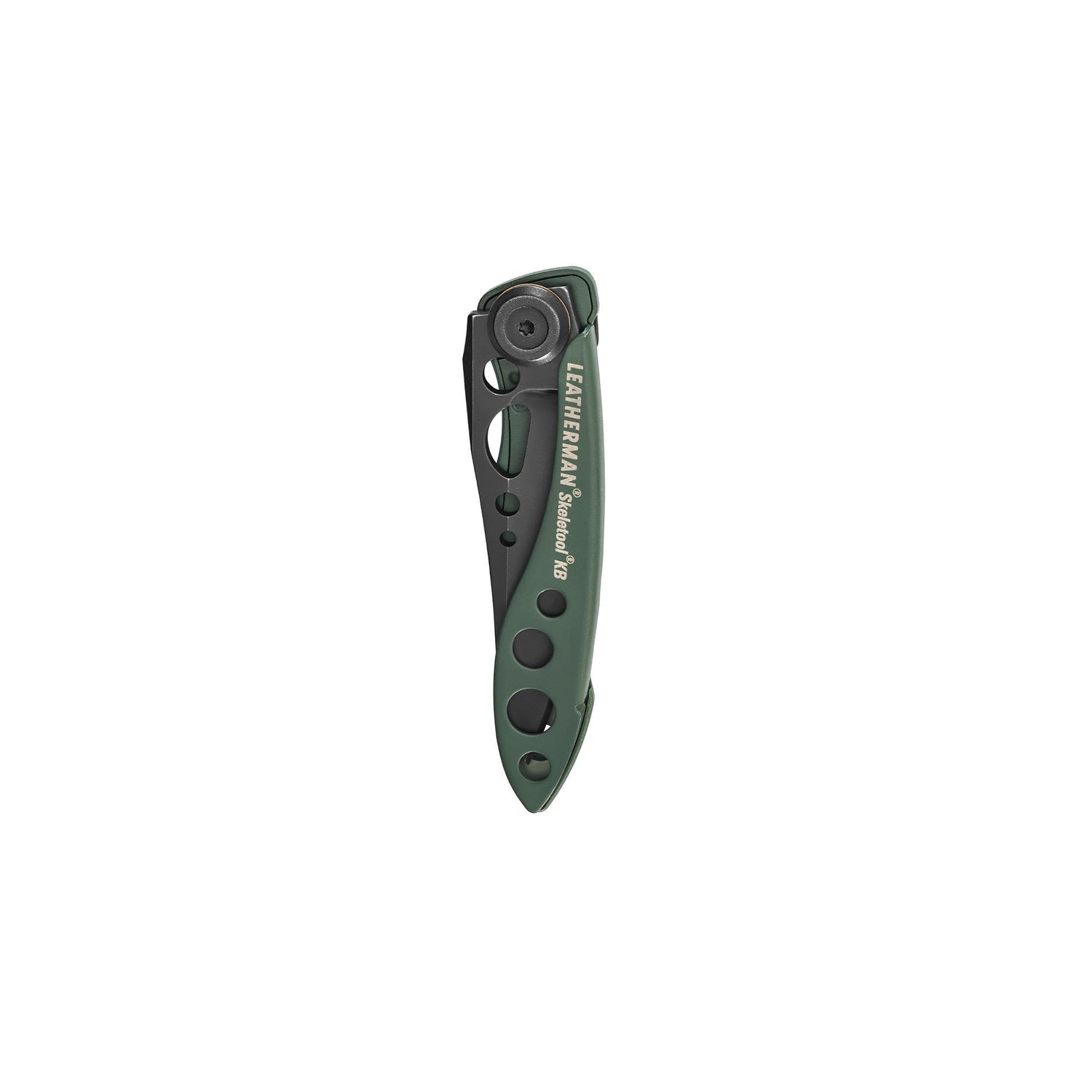 Leatherman Skeletool KB Folding Blade OD Green closed