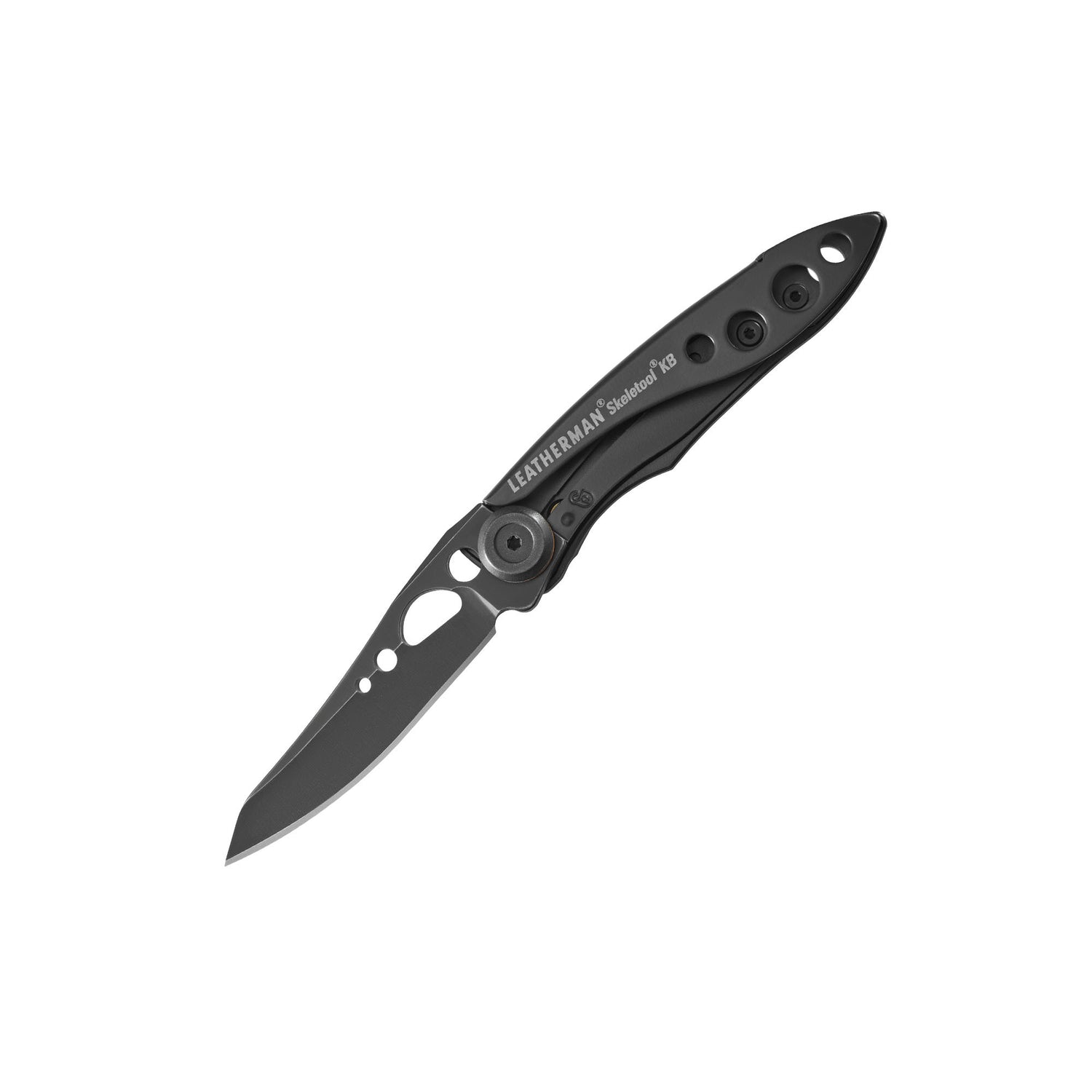 Leatherman Skeletool KB Folding Blade Onyx open
