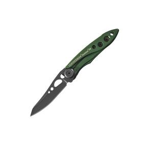Leatherman Skeletool KB Folding Blade OD Green open
