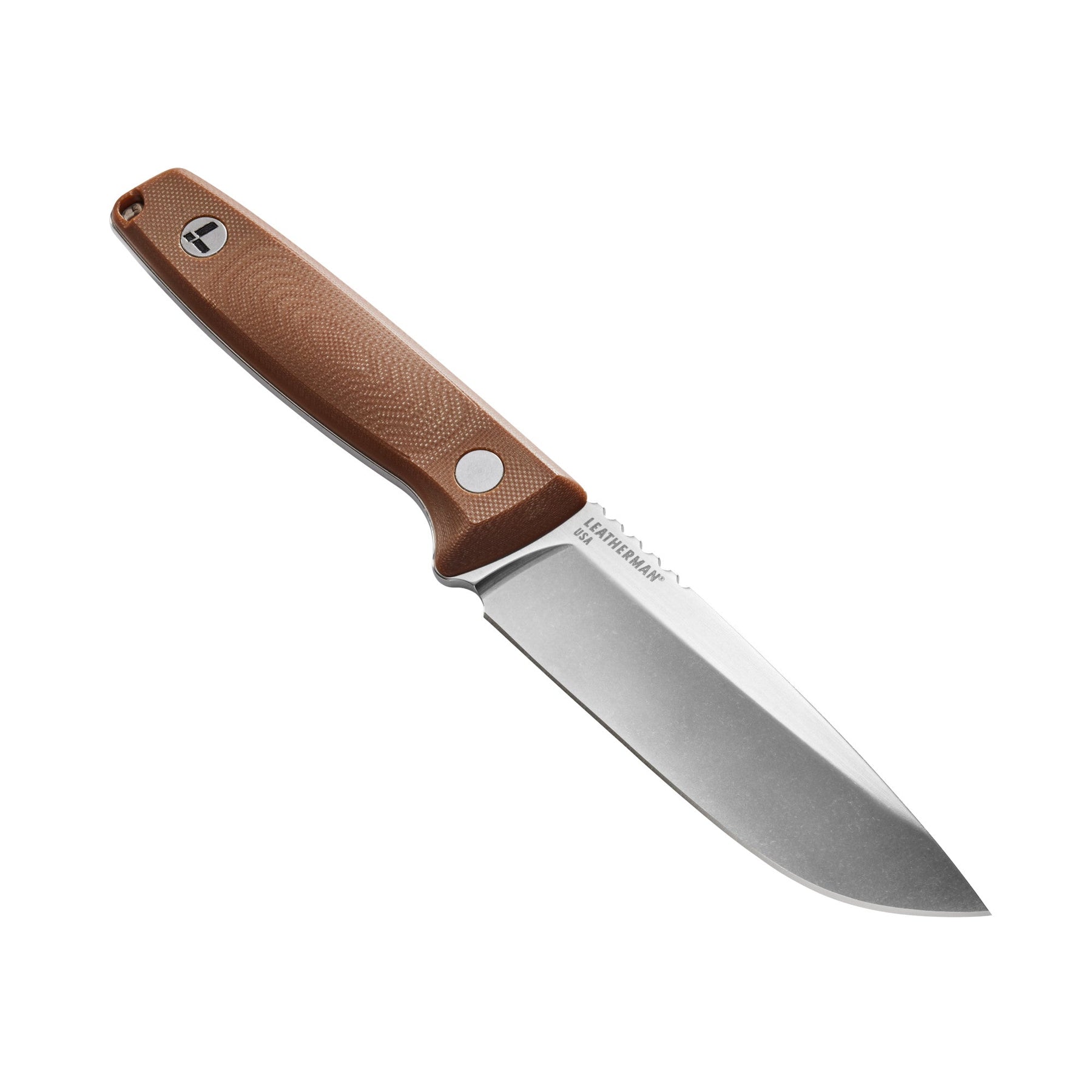Leatherman Trac Earth Brown close up