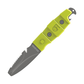 Gear Aid AKUA River Paddle/Dive Knife (High-Vis Green)