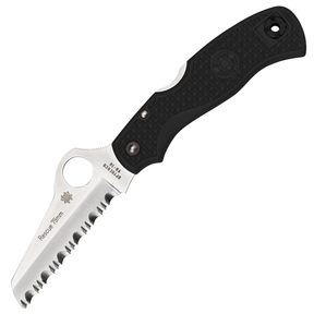 Spyderco C45SBK Rescue 79mm (Black) - Thomas Tools