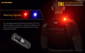 Nitecore TIKI LE Rechargeable Flashlight (300 Lumens) - Thomas Tools