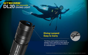 Nitecore DL20 Diving Flashlight (1000 Lumens) - Thomas Tools