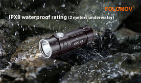 Folomov EDC C2 EDC Flashlight (600 Lumens) - Thomas Tools