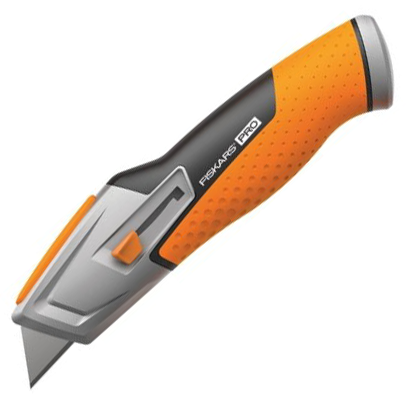 Fiskars CarbonMax Retractable Utility Knife - Thomas Tools