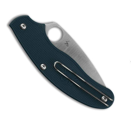 Spyderco C94PDBL UK Pen Knife  (Dark Blue) - Thomas Tools