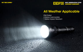 Nitecore New P30 Rechargeable Flashlight (1000 Lumens) - Thomas Tools