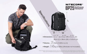 Nitecore Multi-Purpose Backpack BP25