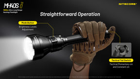 Nitecore MH40S Rechargeable Flashlight (1500 Lumens)