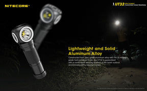 Nitecore UT32 LED Rechargeable Headlamp (1100 Lumens)