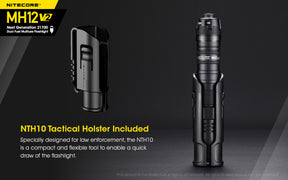 Nitecore MH12 V2 LED Rechargeable Flashlight (1200 Lumens)