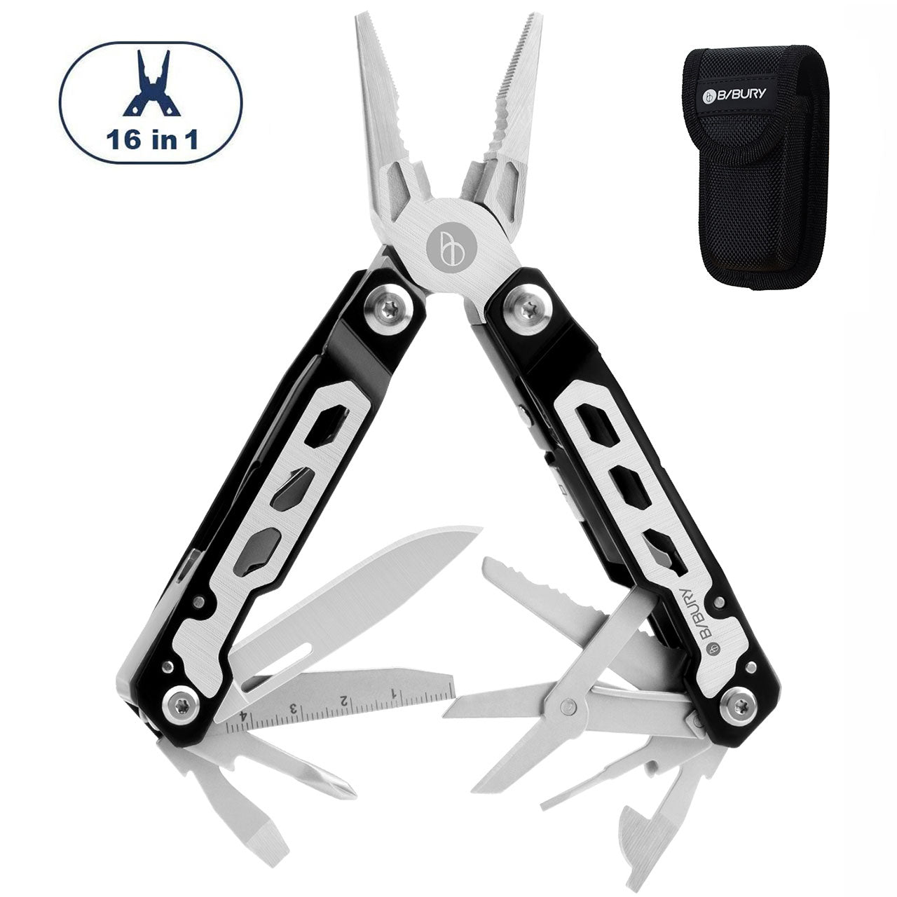 Bibury Plier Multitool (16-in-1)