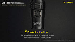 Nitecore MH12SE Rechargeable Flashlight (1800 Lumens)