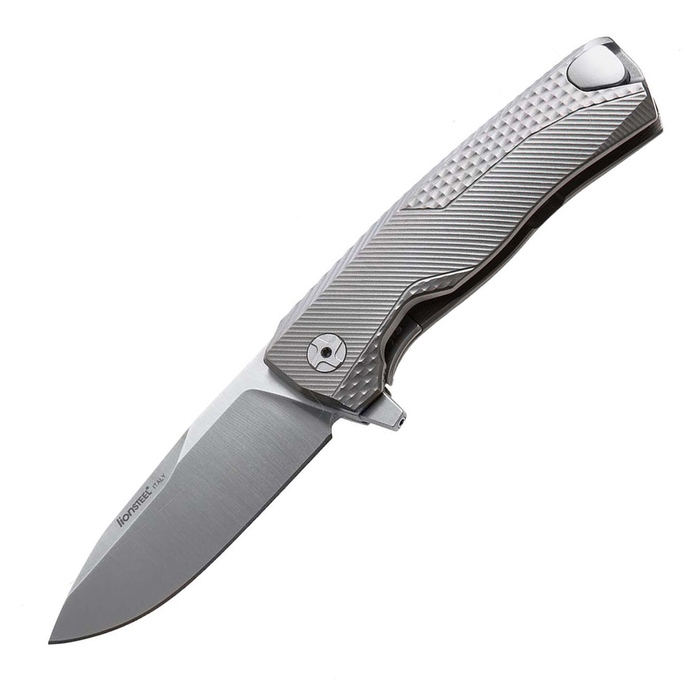 LionSteel ROK (Grey Titanium Handle)