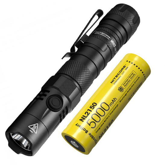 Nitecore MH12 V2 LED Rechargeable Flashlight (1200 Lumens)