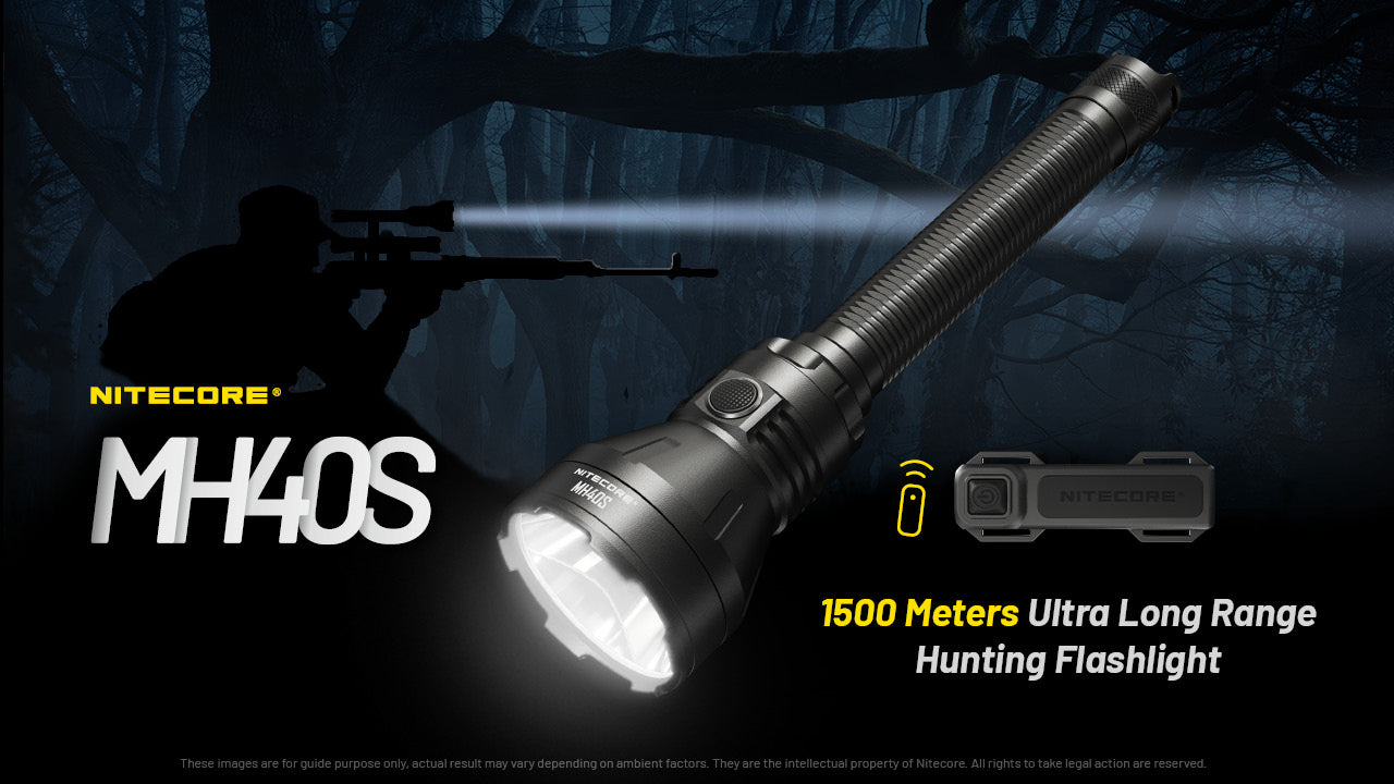 Nitecore MH40S Rechargeable Flashlight (1500 Lumens)