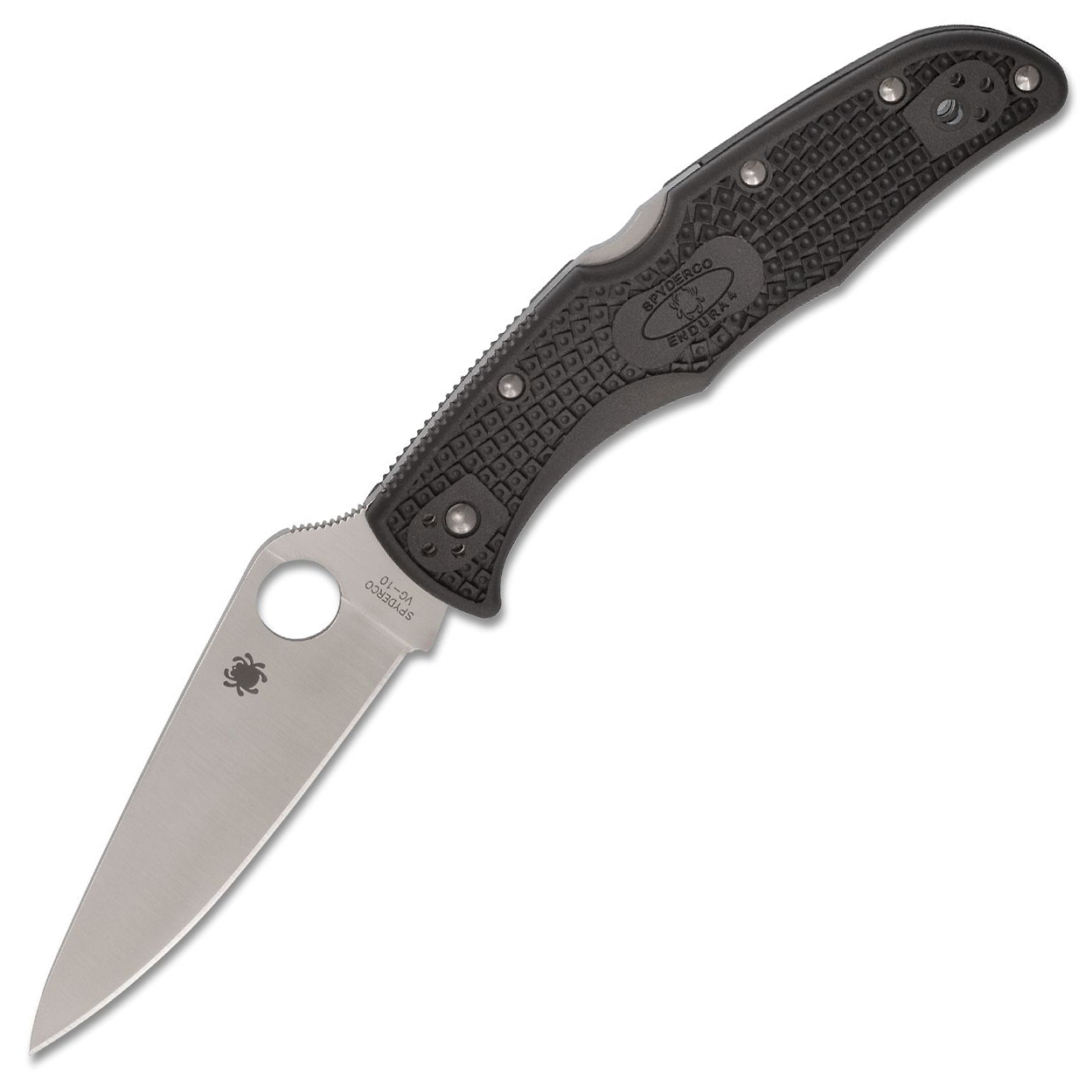 Spyderco C10FPBK Endura 4 FRN (Black)