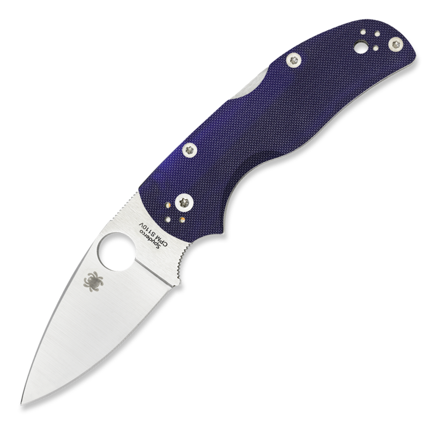 Spyderco C41GPDBL5 Native 5 G-10 (Dark Blue) - Thomas Tools