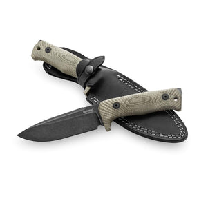 LionSteel T5 Black (Green Canvas Handle)