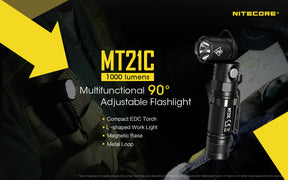 Nitecore MT21C LED Flashlight (1000 Lumens) - Thomas Tools