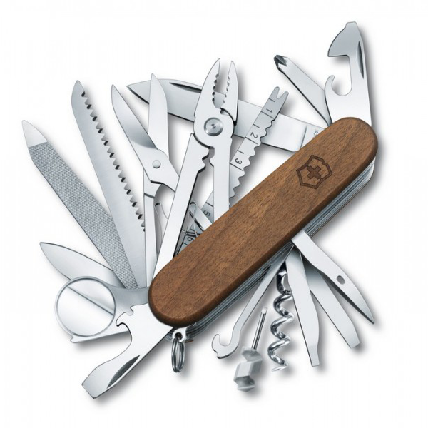 Victorinox SwissChamp Multitool (Wood) - Thomas Tools