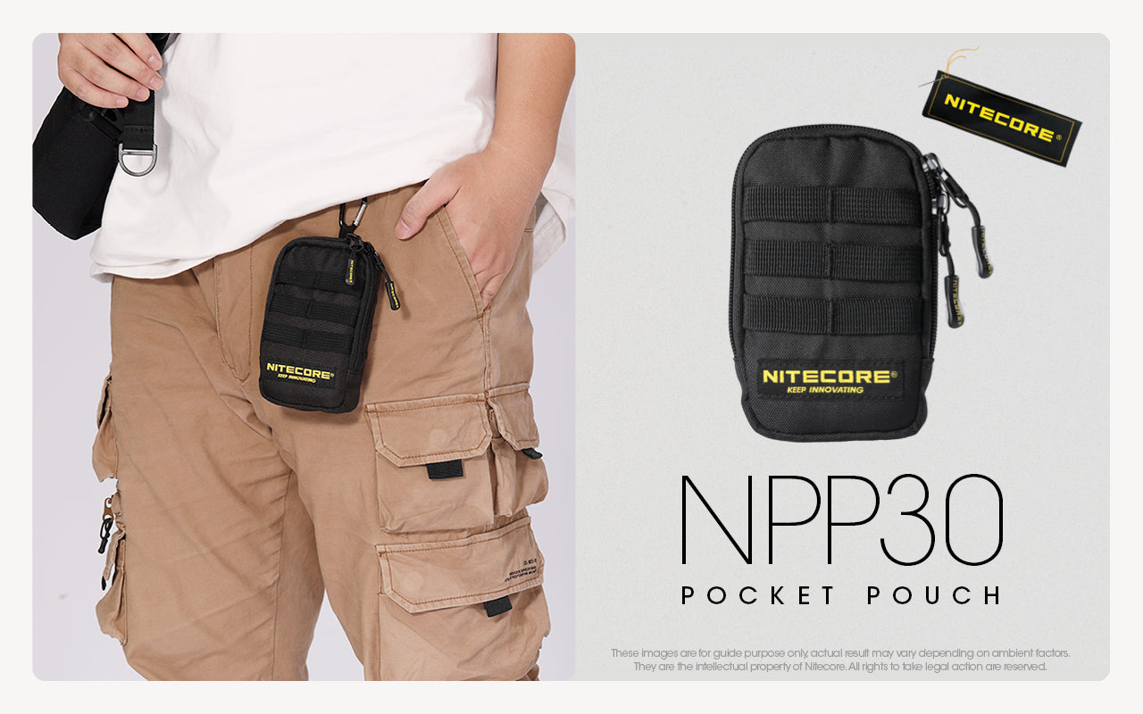 Nitecore EDC Pocket Pouch NPP30