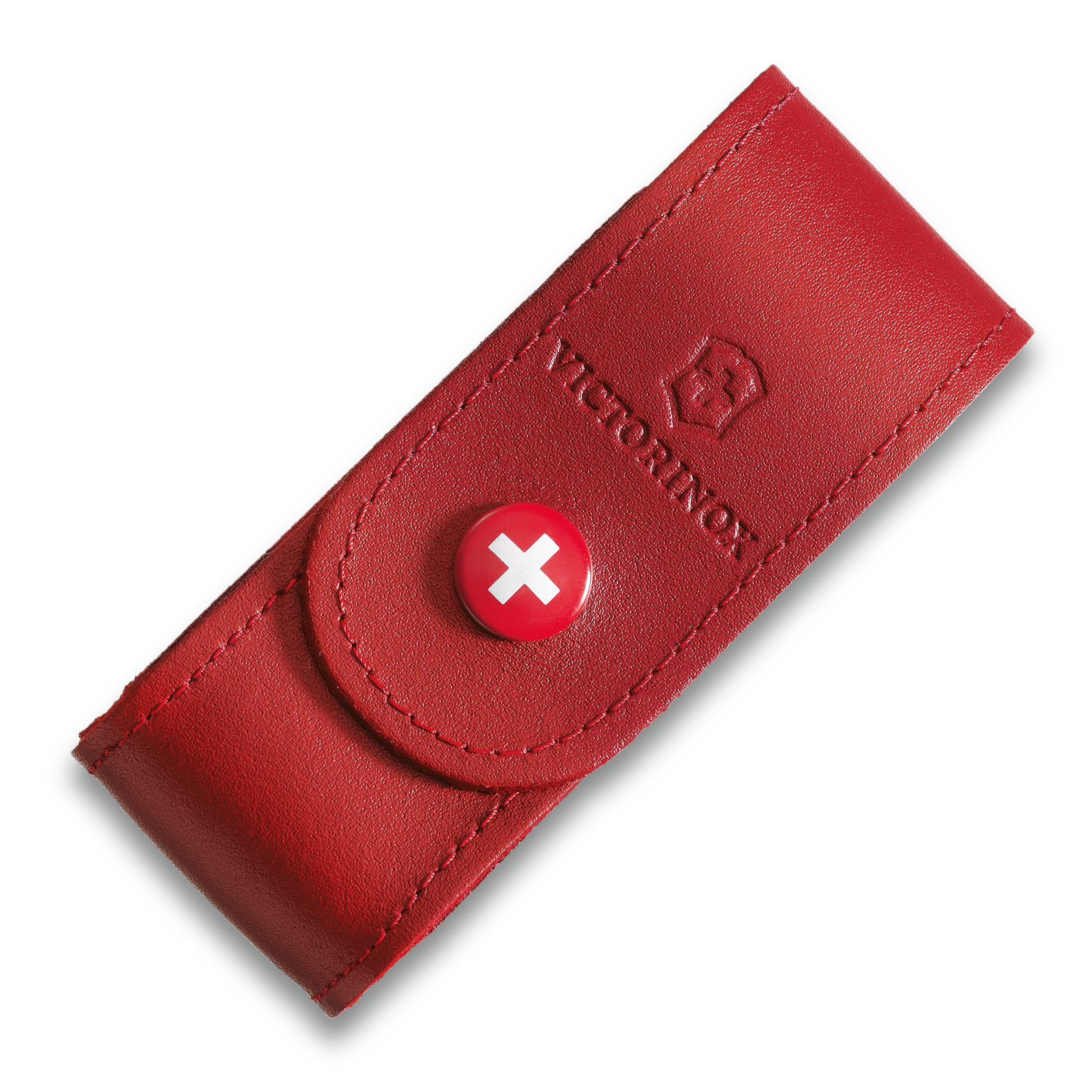 Victorinox Leather Belt Pouch 4.0520.1 (Red) (2-4 Layers)