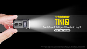 Nitecore TINI 2 Keychain Rechargeable Flashlight (500 Lumens) (2 Versions)