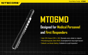 Nitecore MT06MD LED Penlight (180 Lumens) - Thomas Tools