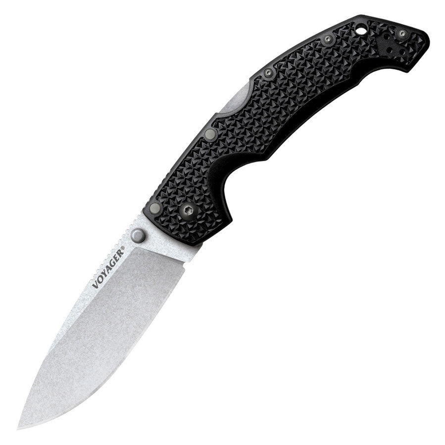 Cold Steel Large Voyager Drop Point Folding Blade (AUS10A)