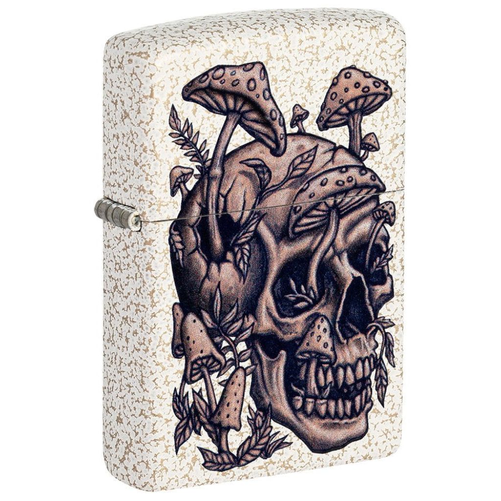 Zippo Skull 49786 Skullshroom Design Lighter