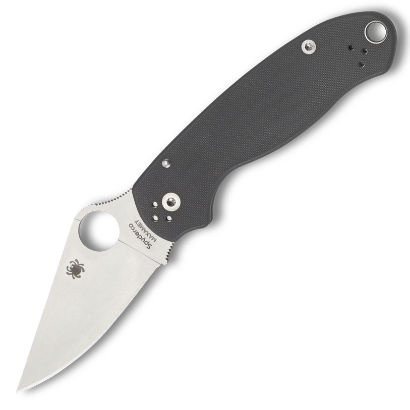 Spyderco C223GPDGY Para 3 G-10 (Dark Gray) Maxamet - Thomas Tools