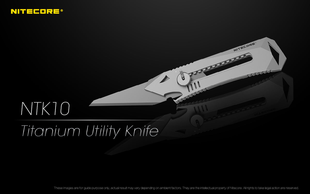 Nitecore NTK10 Titanium Utility Knife