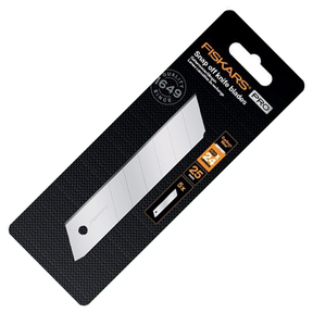 Fiskars CarbonMax Snap-off Knife 25mm Refill Blade (5 Pack) - Thomas Tools