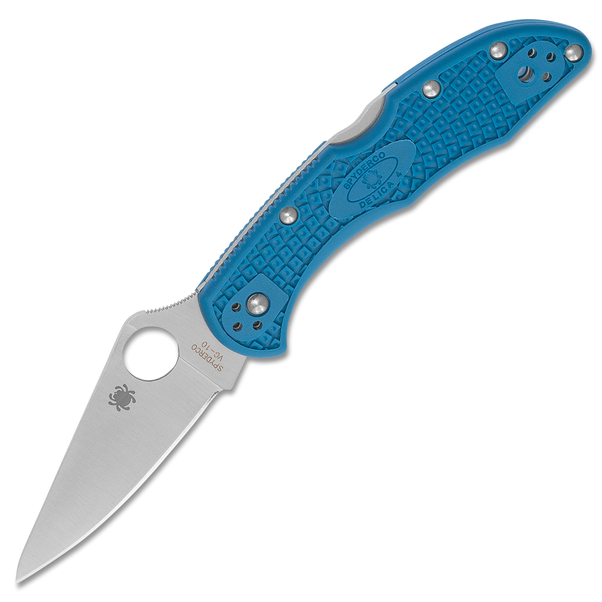 Spyderco C11FPBL Delica 4 FRN (Blue) - Thomas Tools