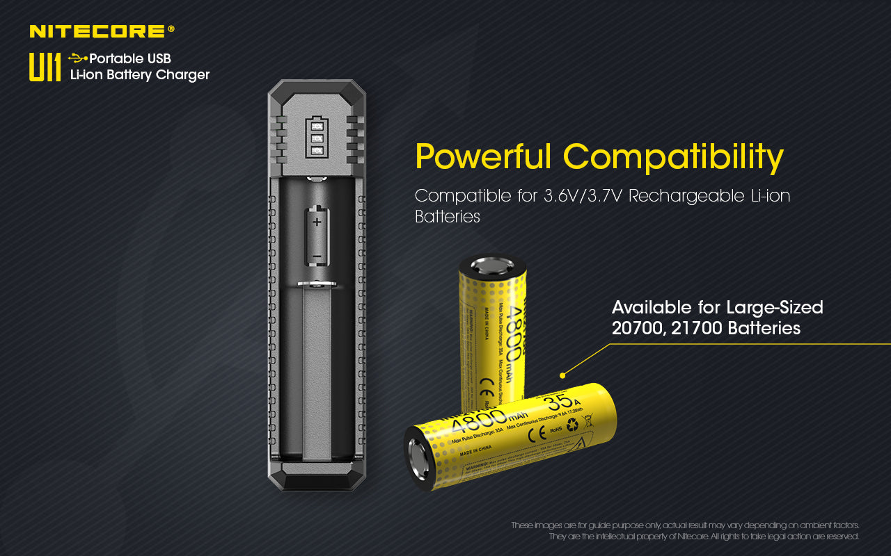 Nitecore UI1 USB Battery Charger - Thomas Tools