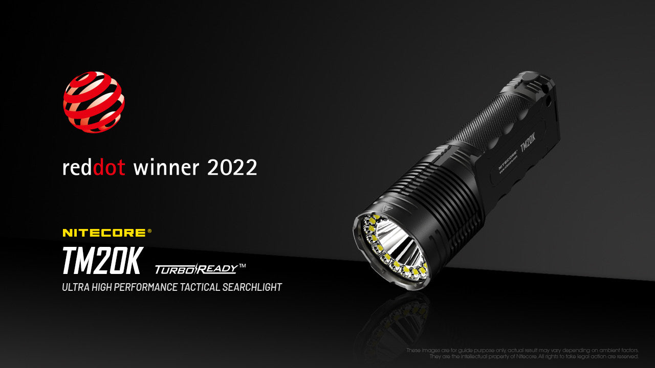 Nitecore TM20K LED Rechargeable Flashlight (20000 Lumens)