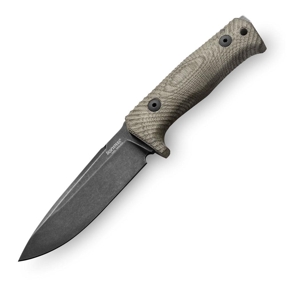 LionSteel T5 Black (Green Canvas Handle)