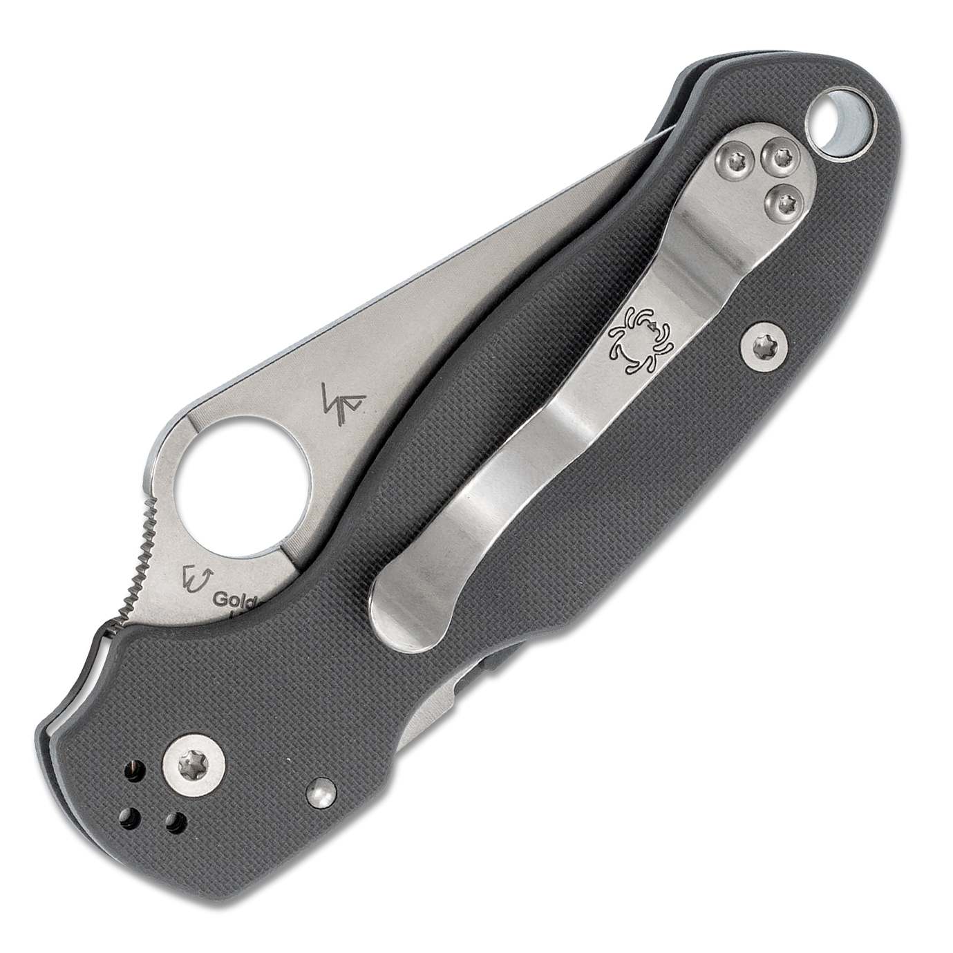 Spyderco C223GPDGY Para 3 G-10 (Dark Gray) Maxamet - Thomas Tools