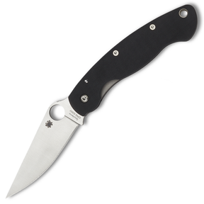 Spyderco C36GPE Military G-10 (Black) - Thomas Tools