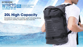 Nitecore Waterproof Dry Bag WDB20 (20L)