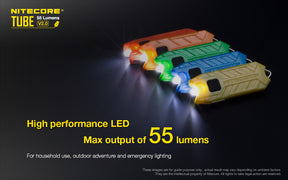 Nitecore Tube V2.0 Rechargeable Flashlight (55 Lumens) (2 Versions) - Thomas Tools