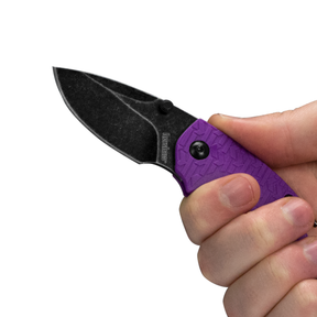 Kershaw 8700PURBW Shuffle Purple Blackwash