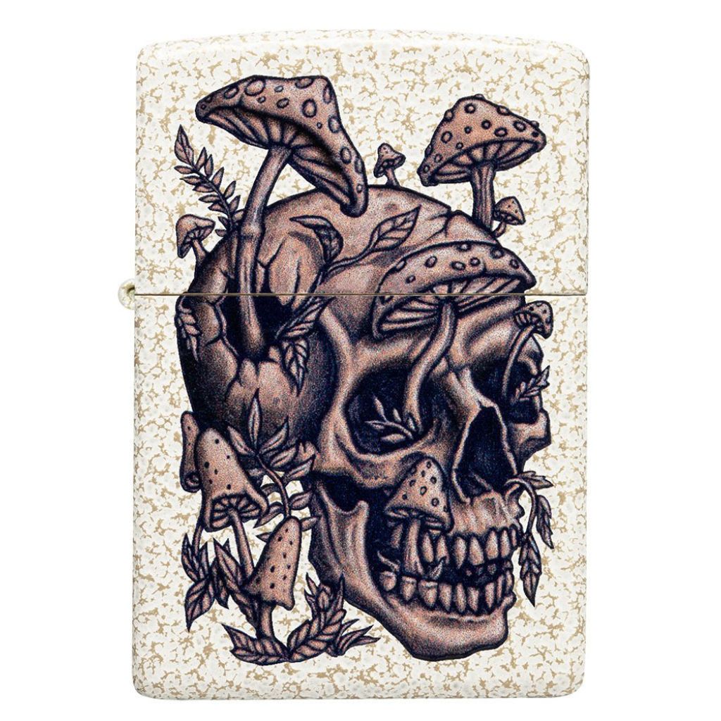 Zippo Skull 49786 Skullshroom Design Lighter