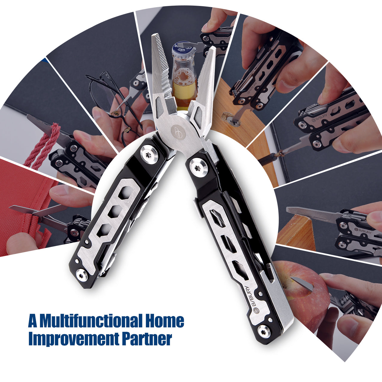 Bibury Plier Multitool (16-in-1)