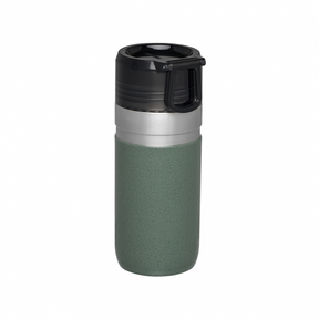 Stanley Go Series Vacuum Bottle With Flow Direct 16oz (Hammertone Green)