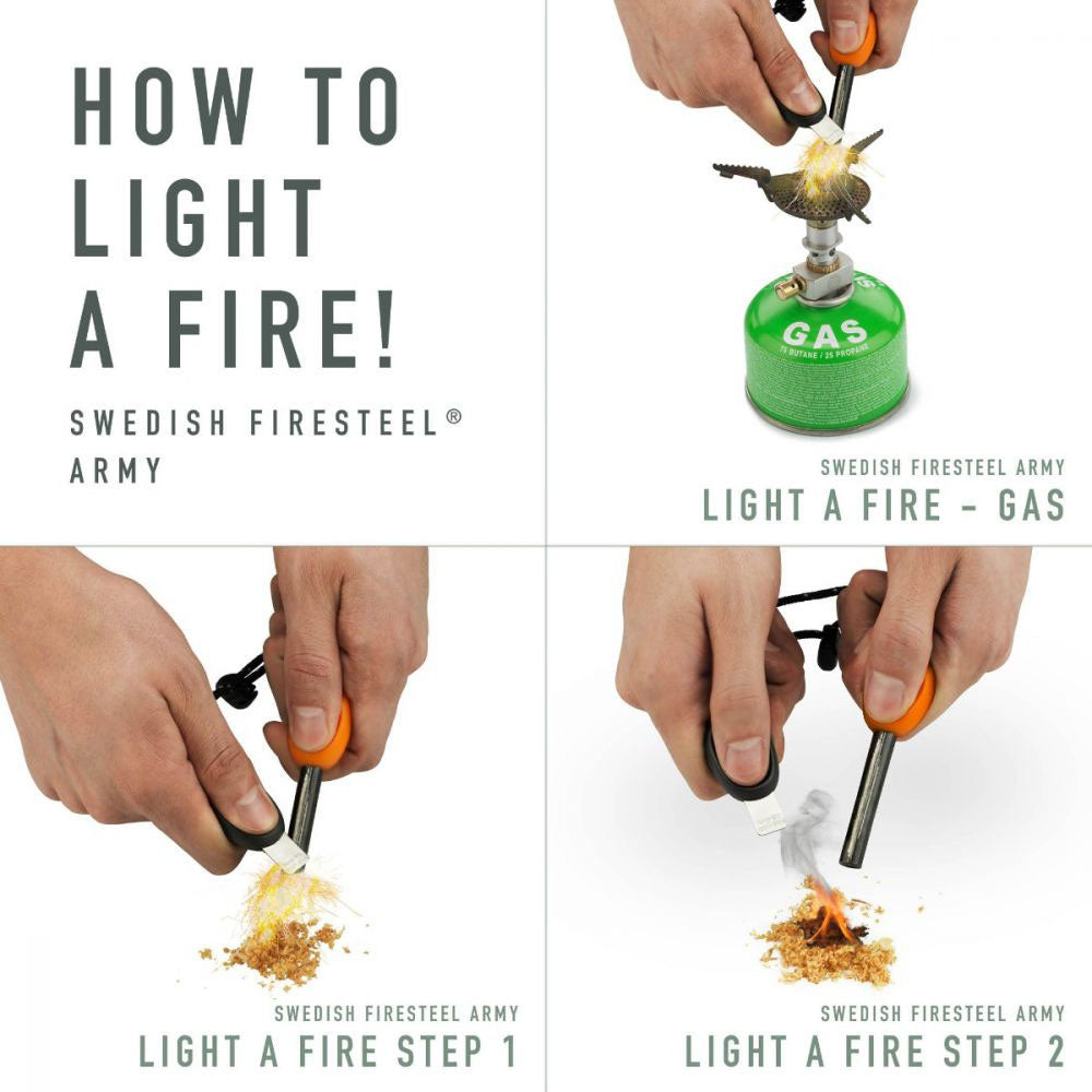 Light My Fire FireSteel BIO Army (3 Versions)