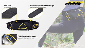 Nitecore Running Belt Waist Pouch BLT10